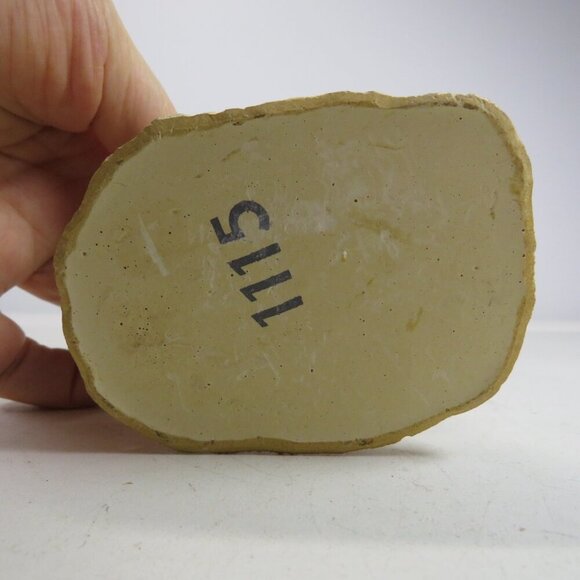 Tan House Miniature Figure numbered, unsigned 3 1/2" tall - Picture 9 of 12